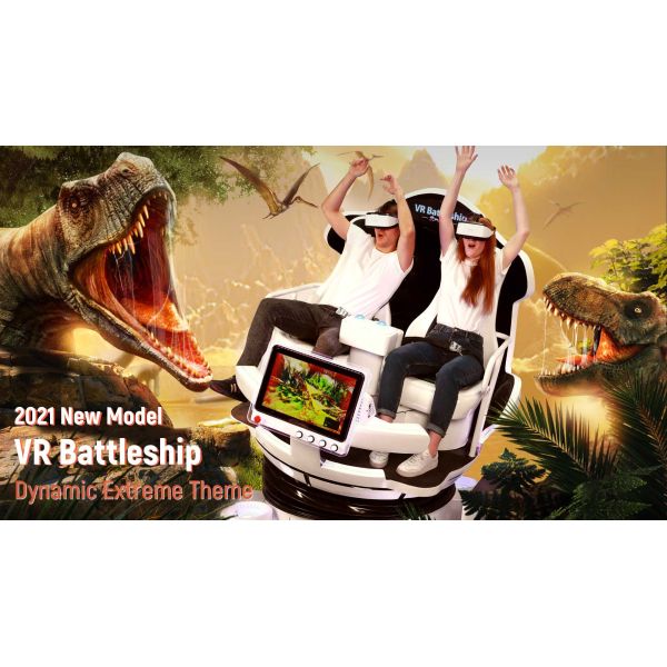 Indoor Dynamic Exreme Theme 9D VR Simulator With 55 Inch Screen 1.2KW