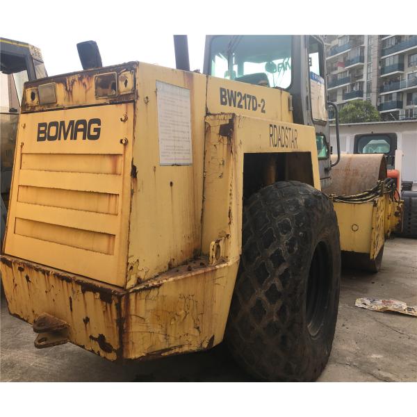 Vibratory Roller BW217D-2 Good Condition for Road Construction Working Hours 6001-8000