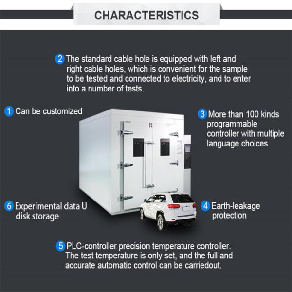 Walk-in Simulated Environmental Test Room/Temperature Humidity Test Chamber