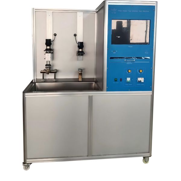 EN817 Computer-Controlled Faucet Life Cycle Testing Machine with Adjustable Speed (0-15/min) and Stainless Steel Construction