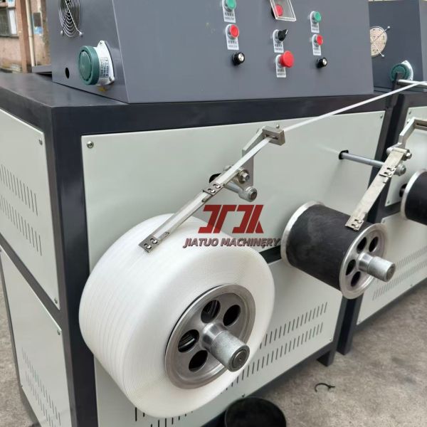5-19mm PP Strap Making Machine Make Pp Box Strapping Roll Good Straightness