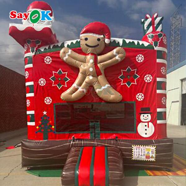Christmas Inflatable Bouncing Castle