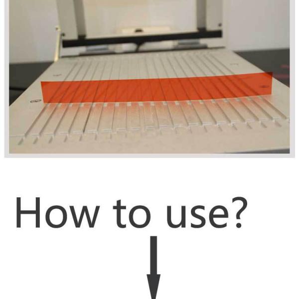0.1mm Precsion Manual Adhesive Testing Equipment / Sample Cutter For Tape