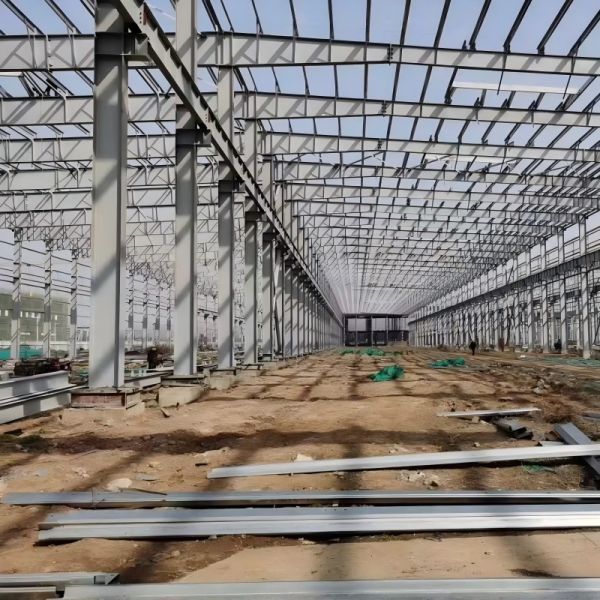 Customizable Dimensions High Load-Bearing Capacity Eco-friendly Prefabricated Steel Structure Factory Building