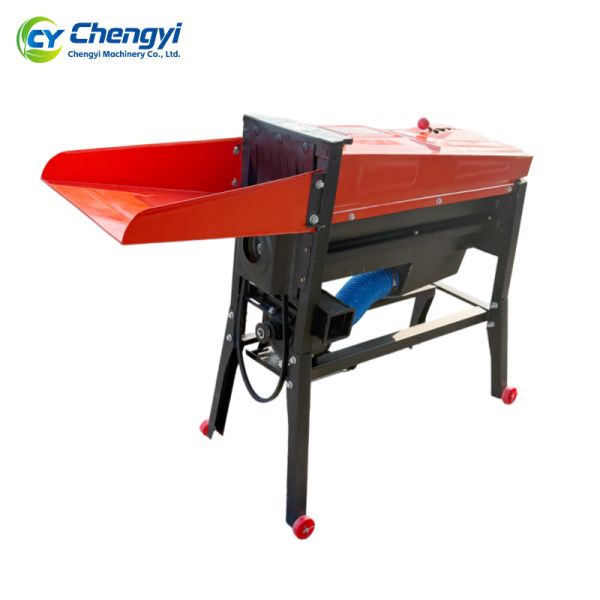 Iron Body Corn Thresher With Blower Maize Sheller Efficient Cleaning Processing Equipment
