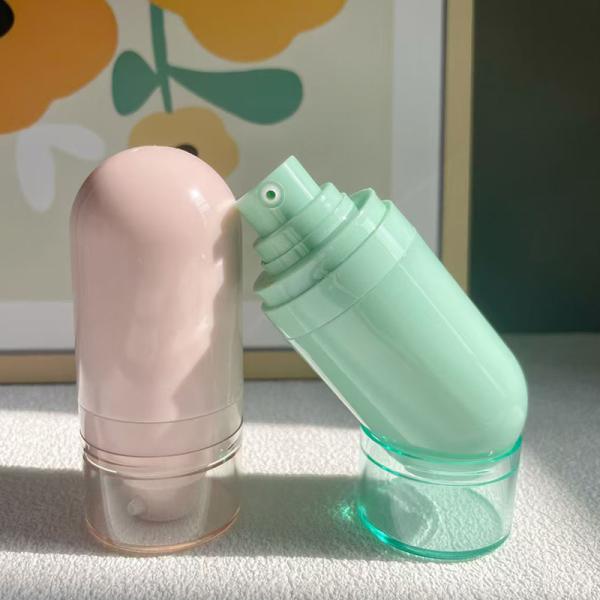 Custom Airless Pump Bottle 15ml-100ml for Lotions & Serums