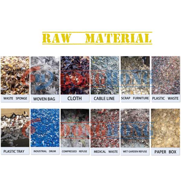 Industry Automatic Municipal Solid Waste Recycling Plant Sorting Line with Capacity of 10 Ton to 500 Tons