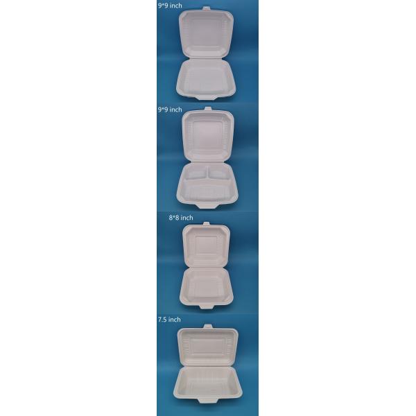 Simplicity Style Disposable Square Plastic Lunch Box Microwave Safe Stackable Container