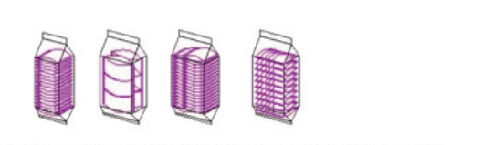 90 - 100bags/min Flour Packaging Machine With Air Pressure Adjustment