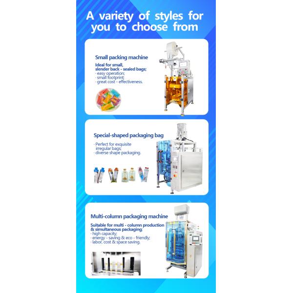 Automatic Sachet Water Packaging Machine PLC controlled 30-50bags/min