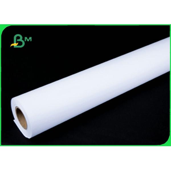 Large Format 75gsm Plotter Paper For Architect Drawings 36'' 48'' x 150'