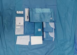 Quality Healthcare Surgical Procedure Packs , Knee Arthroscopy Disposable Patient Drapes for sale