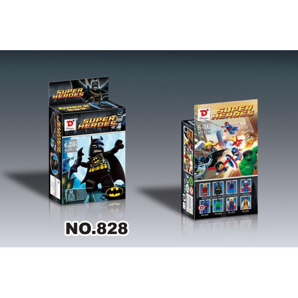 Classic cartoon models superhero block