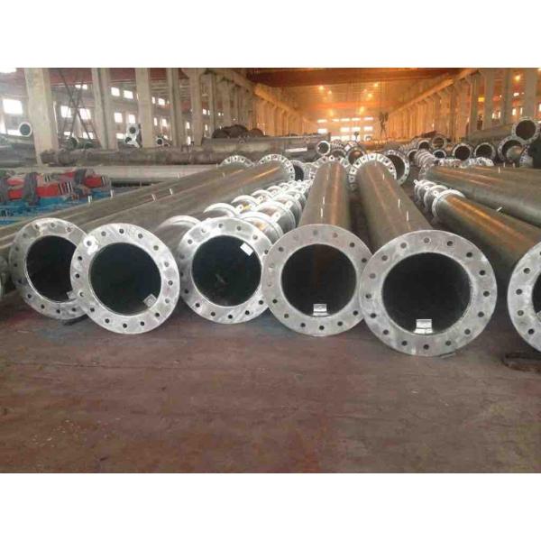 Two Circuits Conical Electrical Steel Utility Poles for Overhead Transmission Line Project