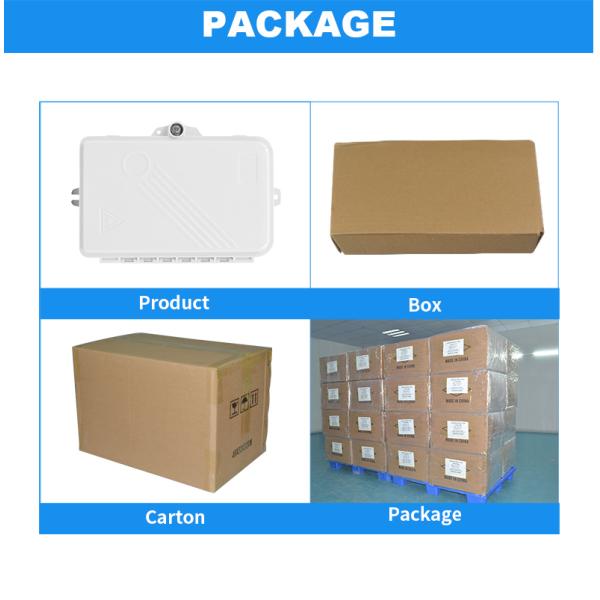 1/8 Drop Cable FTTH IP67 Optical 8 Port Terminal Box