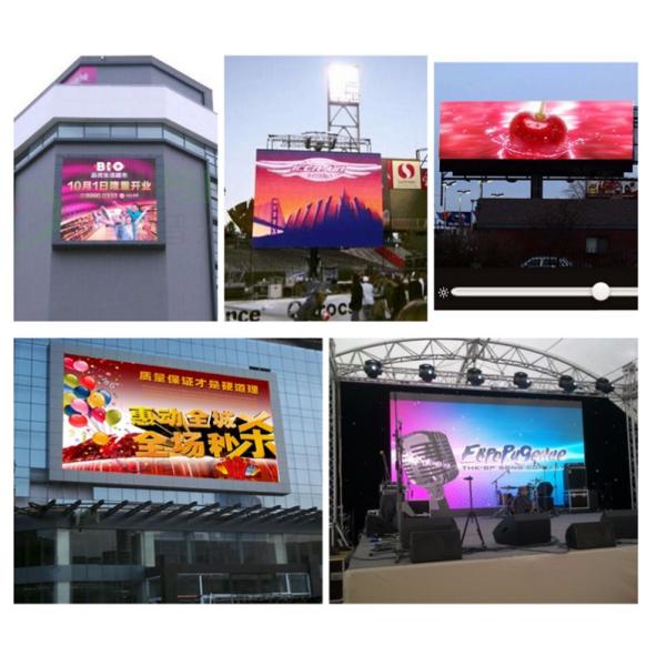 SMD3535 P10 Outdoor Led Display Screen Brightness Adjustable