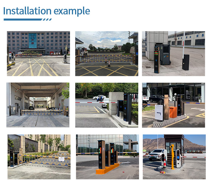 Adjustable Speed Isolation Gate Access Control System For Traffic Road Guardrails Turnstile