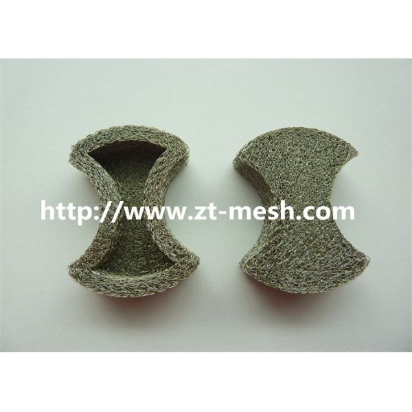 OD1.2mm ID0.5mm Knitted Mesh Washer SS304 For Engine Muffler