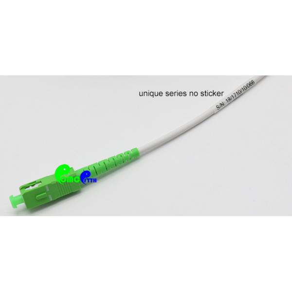 Simplex 2-25m Fiber Optic Patch Cables G657B3 SC APC - SC APC 9 / 125μm Singlemode