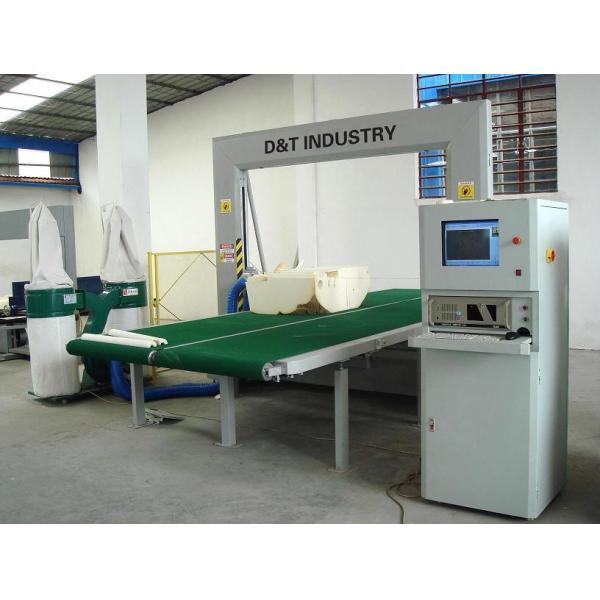 Rigid PU Foam PIR EVA Foam Cutting Machine 4.5kw Automatic