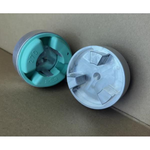 Magnaloy Rubber Coupling installed in industrial machinery