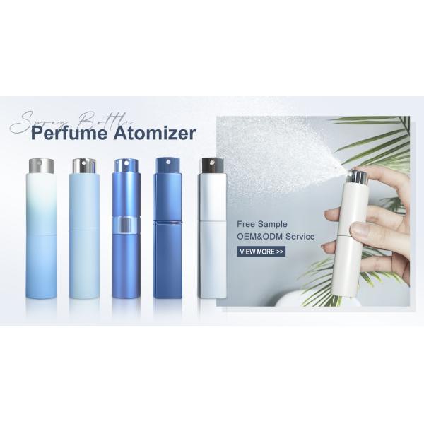 Custom Logo Luxury Mini Empty 5Ml 10Ml 30Ml Refillable Fragrance Atomizer Perfume Bottle With Box