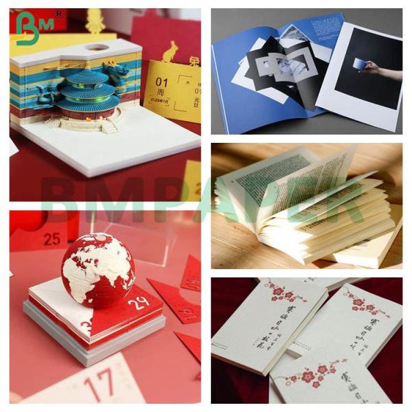 80gsm Light Weight White Bond Paper For Making Books 70 * 100cm