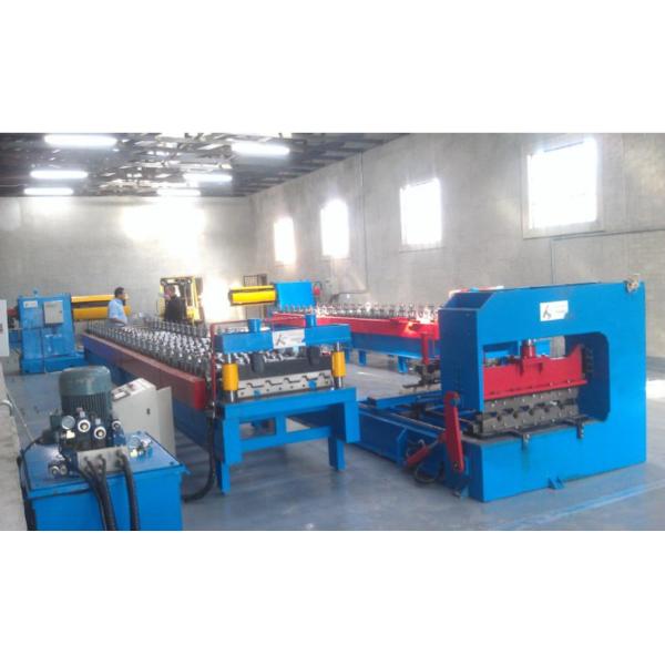 High Speed Corrugated Forming Machine By Chain To Long Span Roof