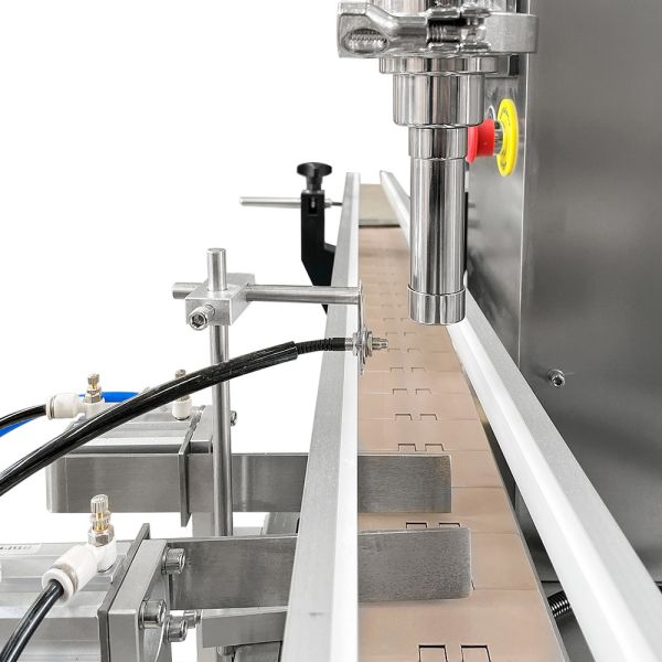 Customized Fully Automatic Desktop Powder Filling Machine with PLC Control System and Food-Grade 304 Stainless Steel for 50g-500g Filling Range