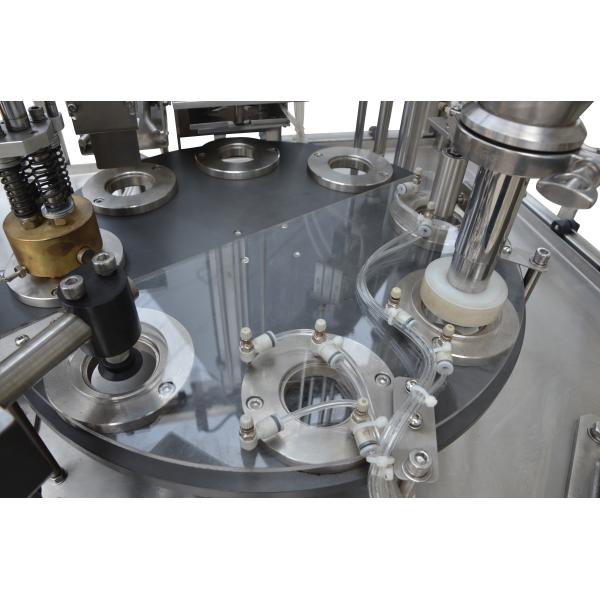 Round Shape Multi-Functional Nespresso Coffee Capsule Filling Sealing Machine