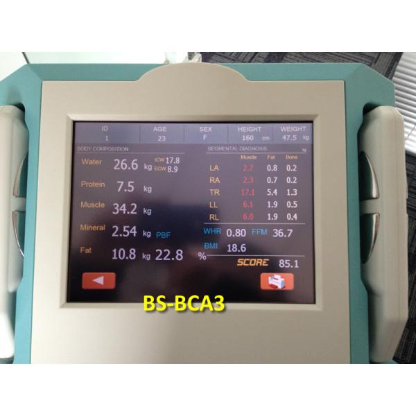 Home Body Fat Composition Machine For Fat Rate Analysis With Touch Screen Control