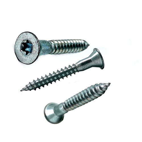 Carbon Steel Galvanized Countersunk Self Tapping Screws With Coarse Thread