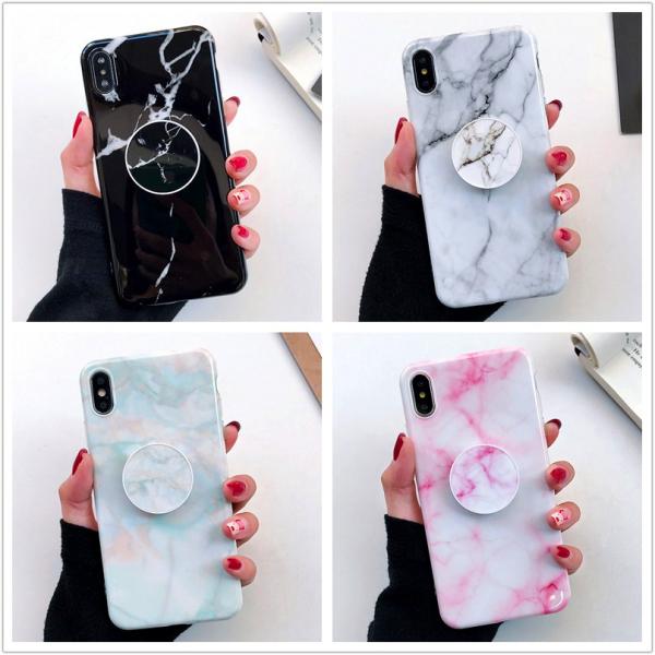 Iphone X(s) TPU mable case with holder, Iphone X(s) protective TPU case, Iphone X(s) accessories, Iphone X marble case
