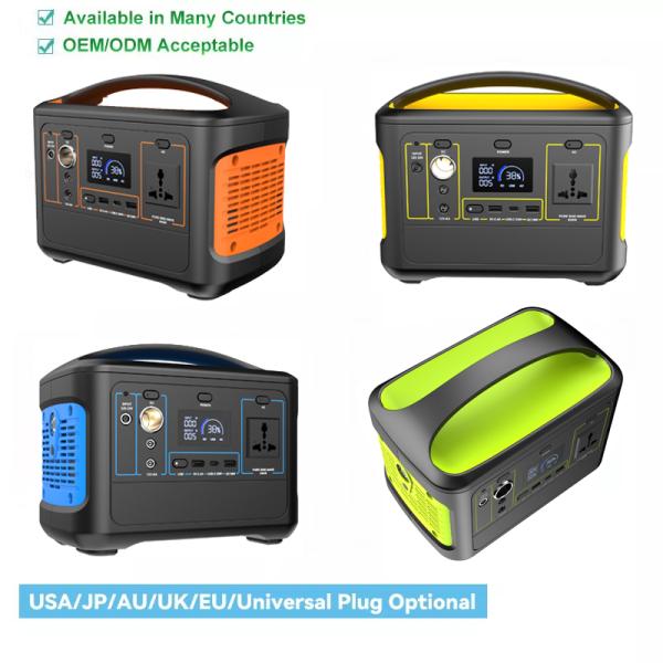 LiFePO4 Lithium Battery OEM ODM 1000W 2000W 3000W AC DC 150000mAh USB Portable Power Station For Travel Laptop Car Jump