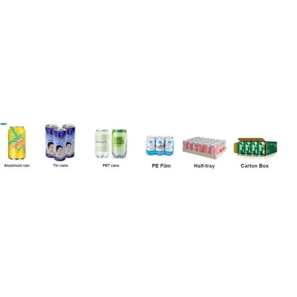 Automatic Can Filling Machine Carbonated Soft Drink Beer Canning Machine