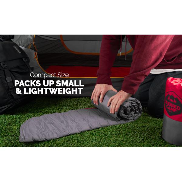 Flocking / PVC Self Inflating Sleeping Pad Mattress Material Can Foldable
