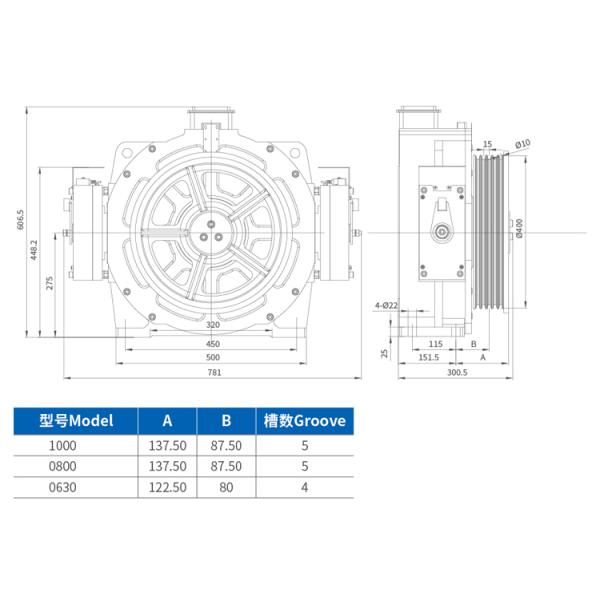 Gearless Traction Drive System for Modern Elevators – Reliable & Compact