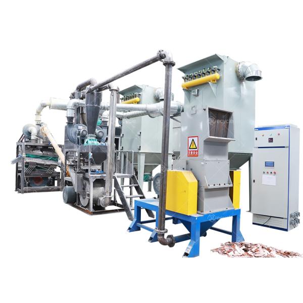 Automatic E Waste Scrap PCB Circuit Boards Recycling Machine Gold Refining Production Line Electronic Components Dismantling