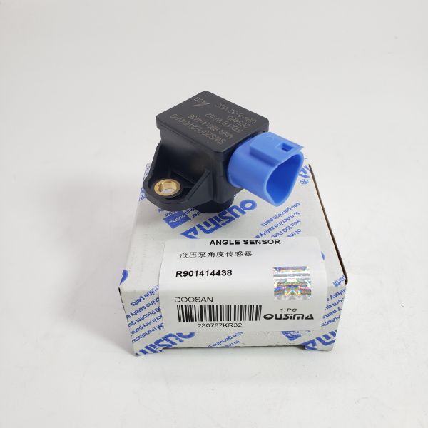 DOOSAN hydraulic pump angle sensor R901414438 side view