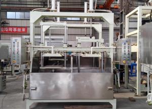 China Semi Automatic Recycling Pulp Tray Machine With Sun Drying / 1200pcs / H on sale