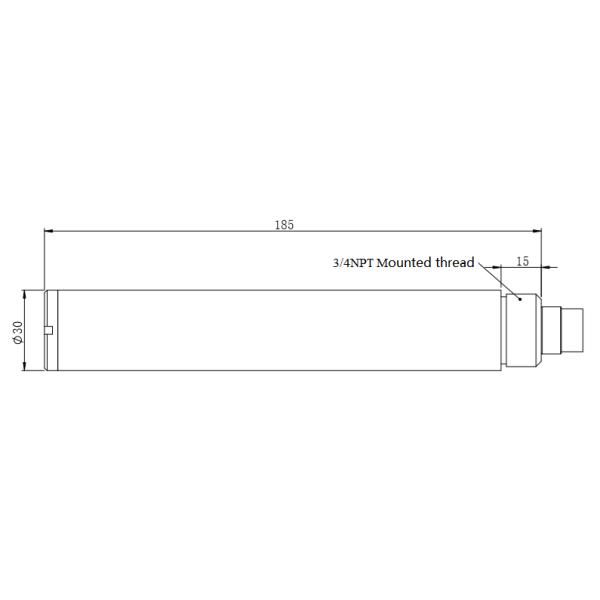 Pt1000 Online Turbidity Sensor Scattering Light Method with accuracy ±5% or ±3NTU(0~1000NTU) ±3% or ±2NTU(0~100NTU) ±3%