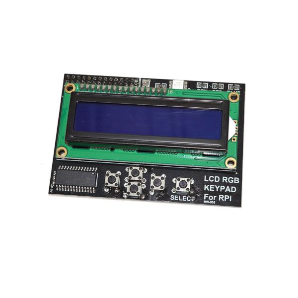 Blue Screen LCD 1602 RGB Keypad Shield for RPI 1602 LCD Display Module