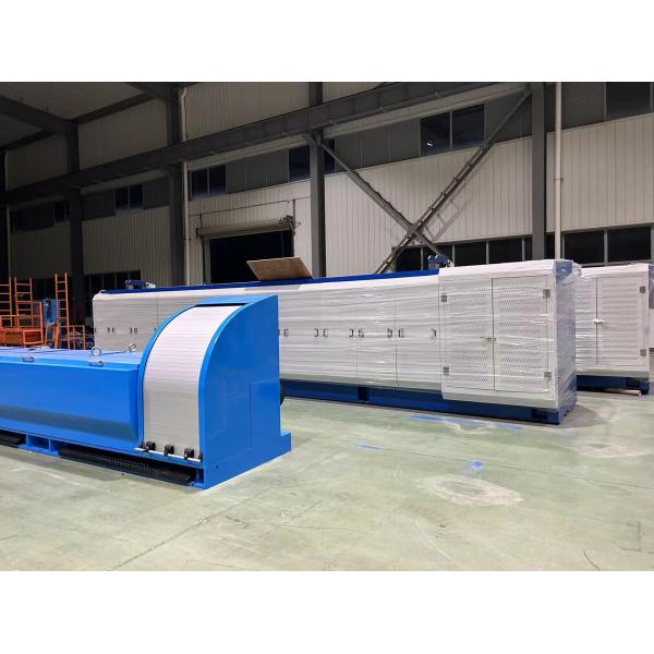 13 Dies Copper Drawing Machine 132kw High Speed Wire Drawing Machine