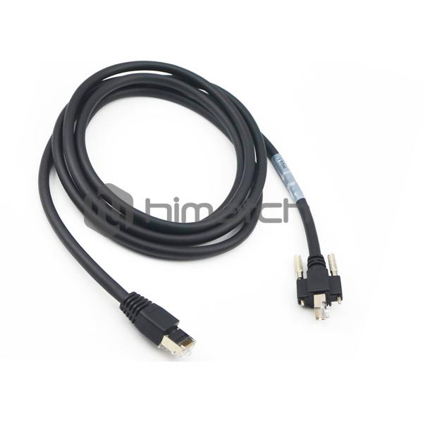 High Flex Gigabit Ethernet Cable Himatch For RJ45 Camera REACH Compliant