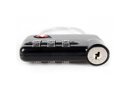 luggage TSA zinc alloy lock with cable