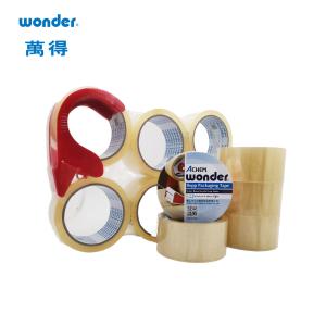 Quality Easy Handling BOPP Packaging Tape 48mm Width Brown Transparent for sale