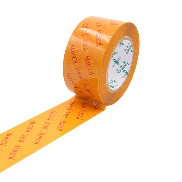 High Bonding High Viscosity Custom Printed Tape Use For Packing Cartons