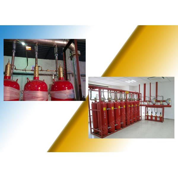 TUV Certified FM200 Gaseous Fire Suppression System With Automatic Electrical Manual Mechanical Emergency