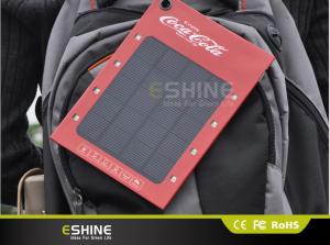 Portable 3 W mono crystalline Square Solar Ads Charger, Solar Panel Mobile Charger