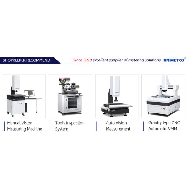 Compact Electronic Power Tool Inspection System for Cutting Tools with Wooden Case Packaging